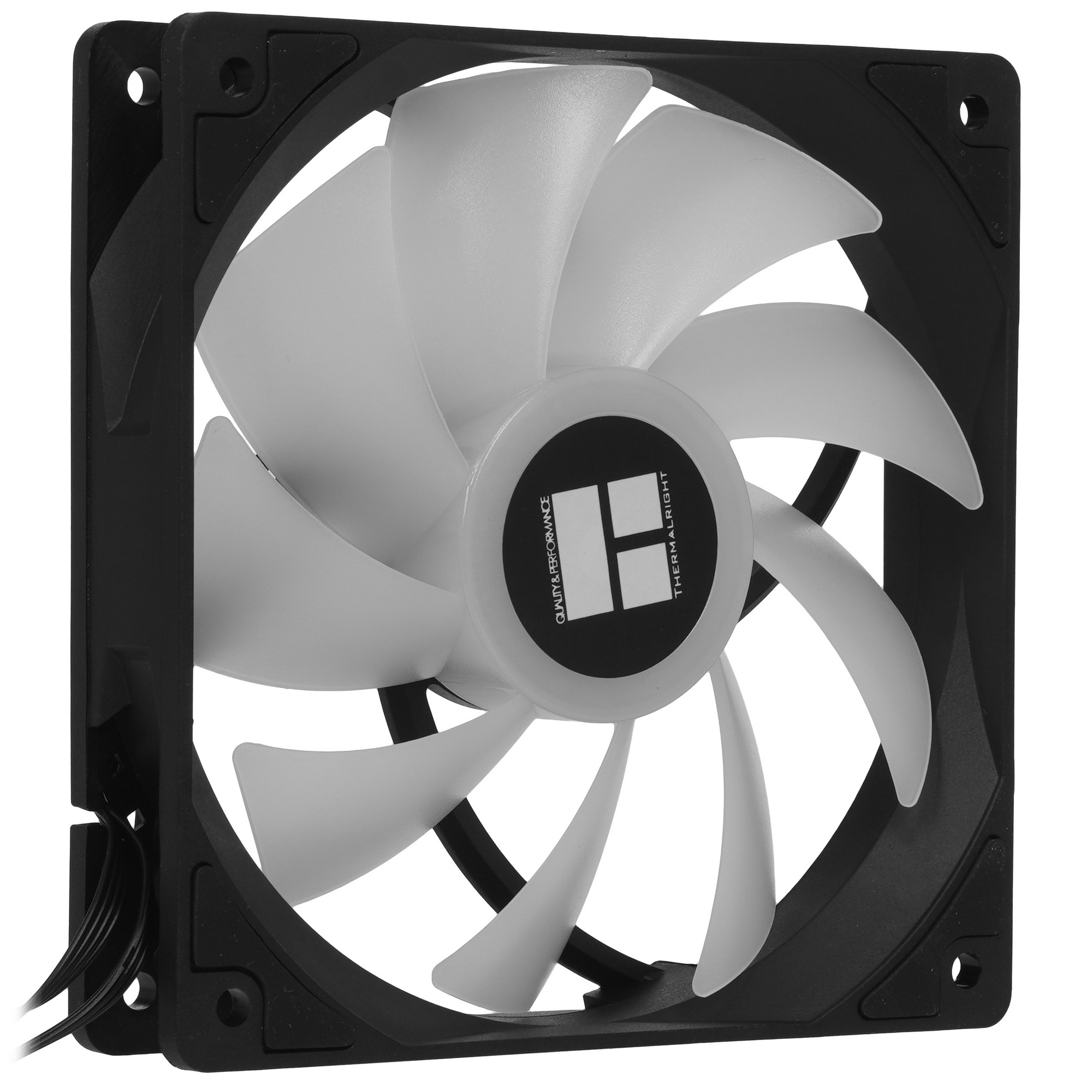 Кулер для корпуса Thermaltight TL-C12C-S (120x120x25mm, 4-pin PWM, ARGB, 66.17CFM, 25.6dBA, 1550RPM,