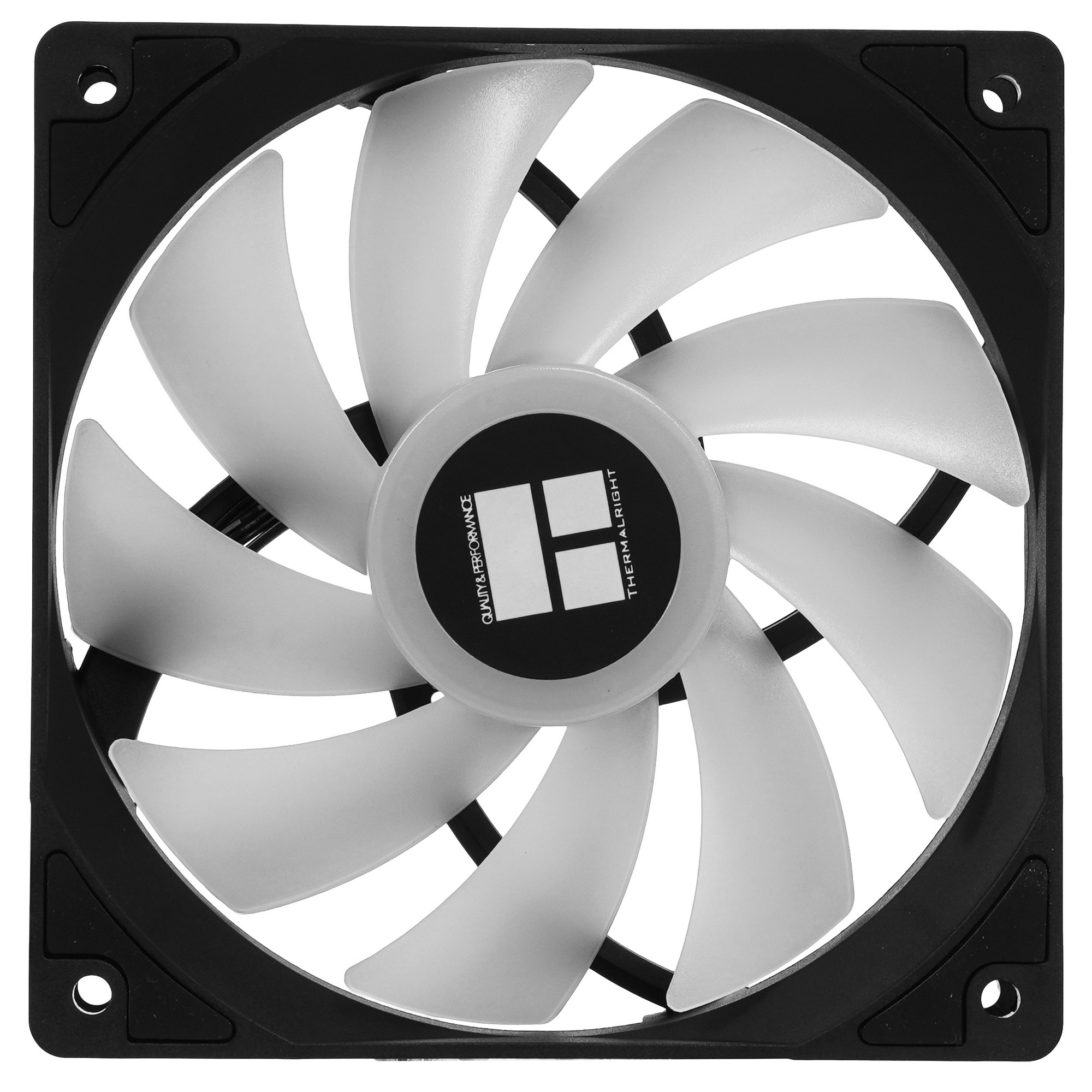 Кулер для корпуса Thermaltight TL-C12C-S (120x120x25mm, 4-pin PWM, ARGB, 66.17CFM, 25.6dBA, 1550RPM,