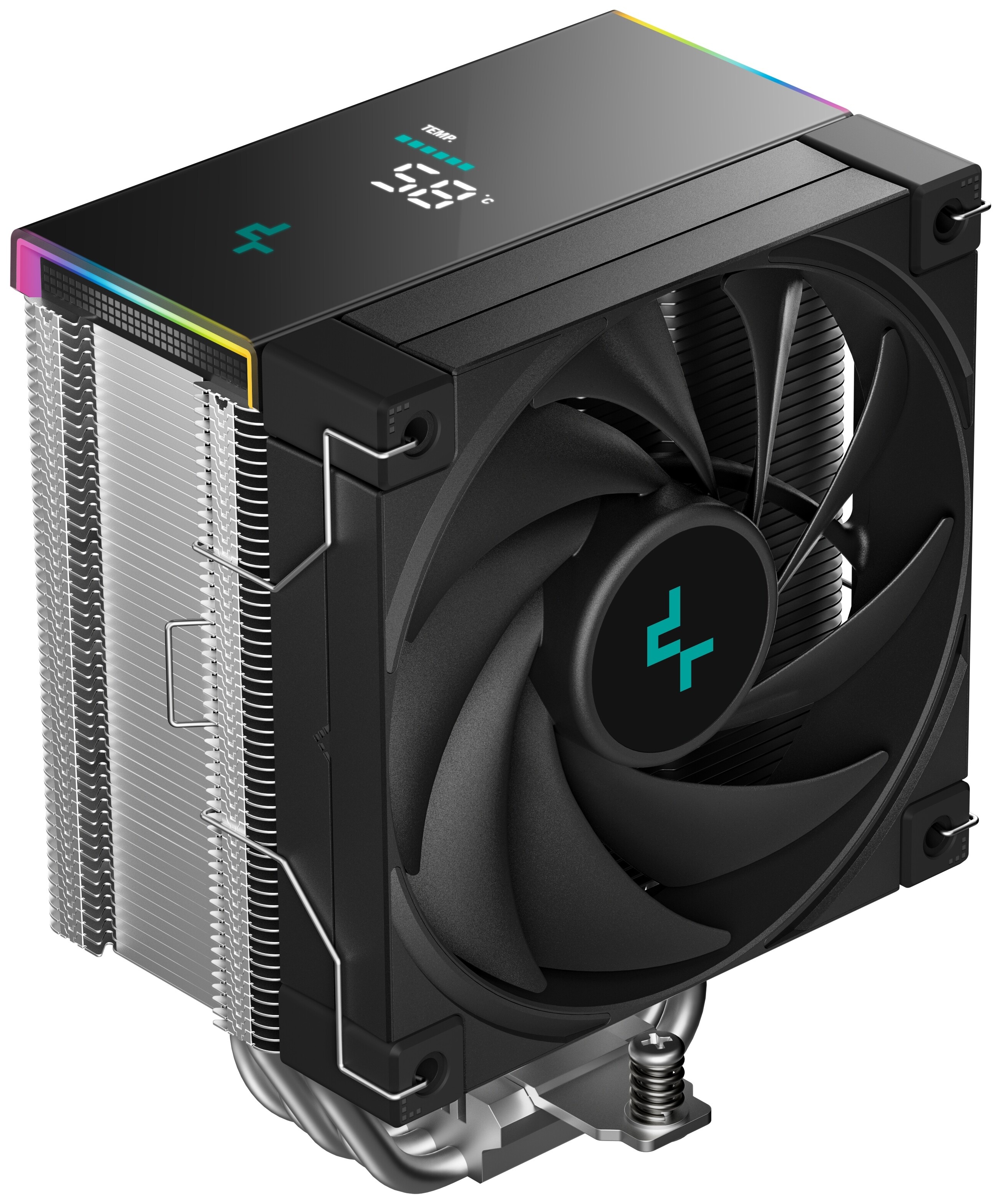 Кулер для процессора DEEPCOOL AK500S DIGITAL SE LGA20XX/1700/1200/115X/AM5/AM4 (12шт/кор, TDP 240W,