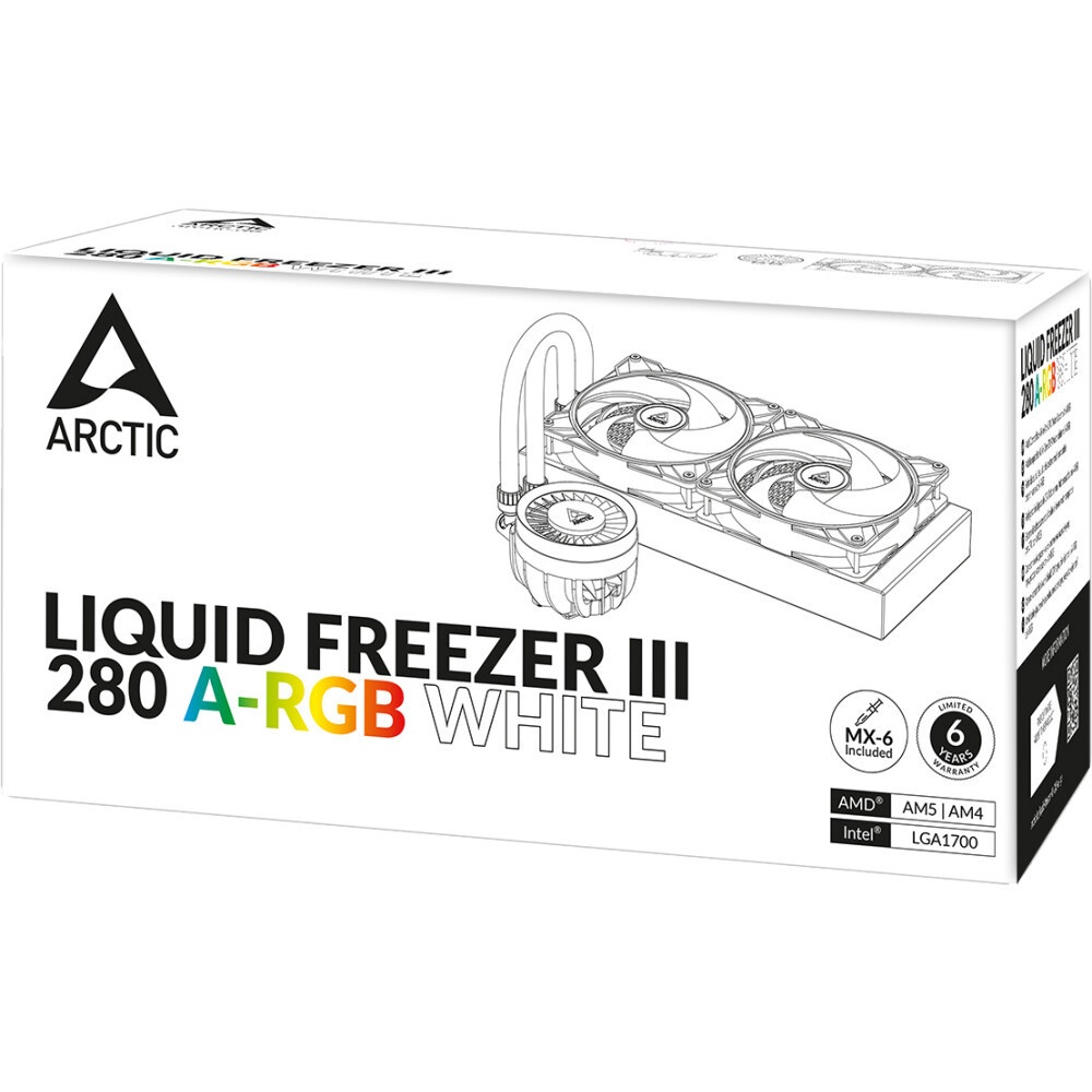 Система жидкостного охлаждения для ПК/ Water Cooling System NZXT Kraken Elite 280 RGB (250W, 280mm,