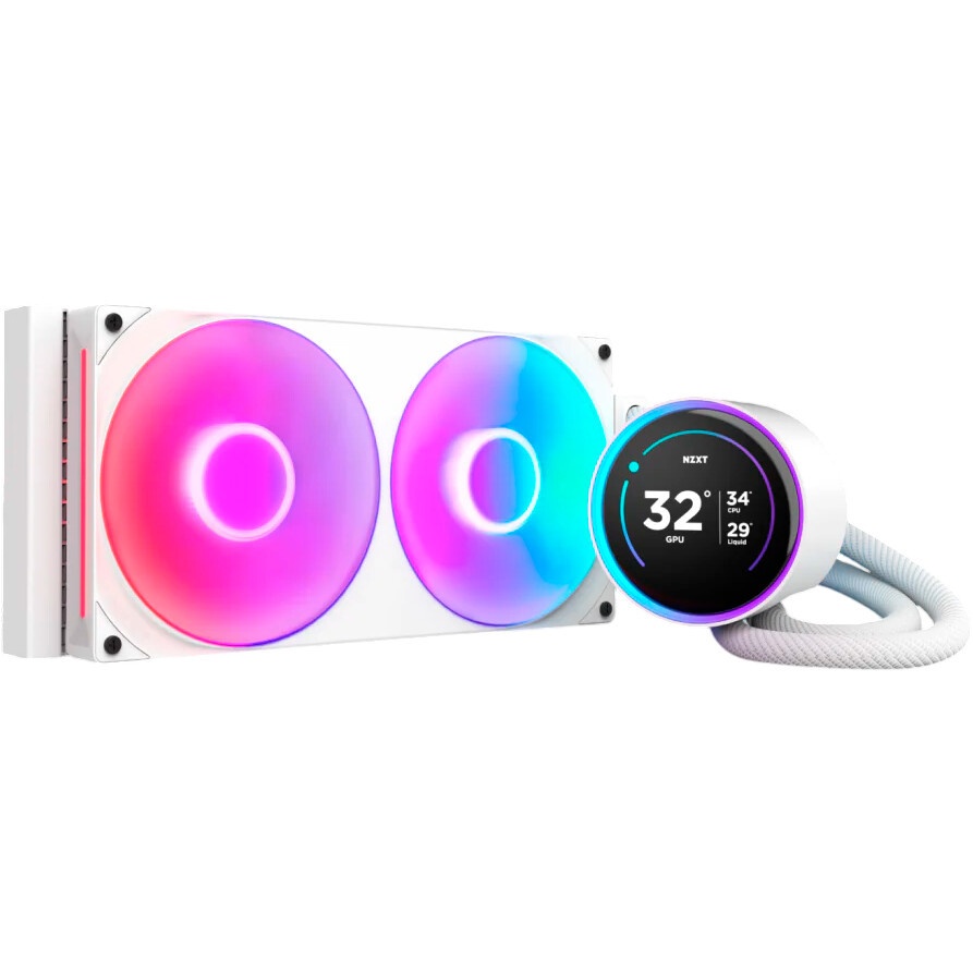 Система жидкостного охлаждения для ПК/ Water Cooling System NZXT Kraken Elite 280 RGB (250W, 280mm,
