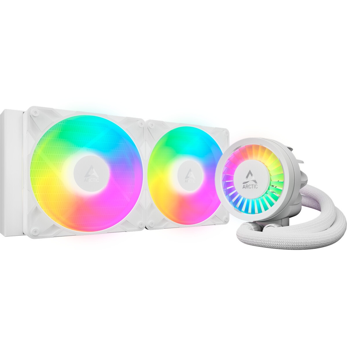 Система жидкостного охлаждения для ПК/ Water Cooling System NZXT Kraken Elite 280 RGB (250W, 280mm,