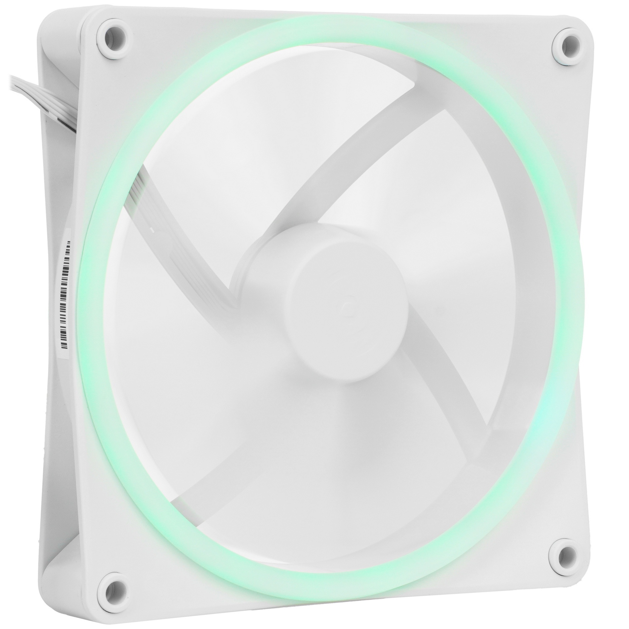 Кулер для корпуса ПК/ Case Cooler NZXT F140 RGB Duo (140x140x25mm, 4-pin PWM, RGB, 84.75CFM, 36dBA,