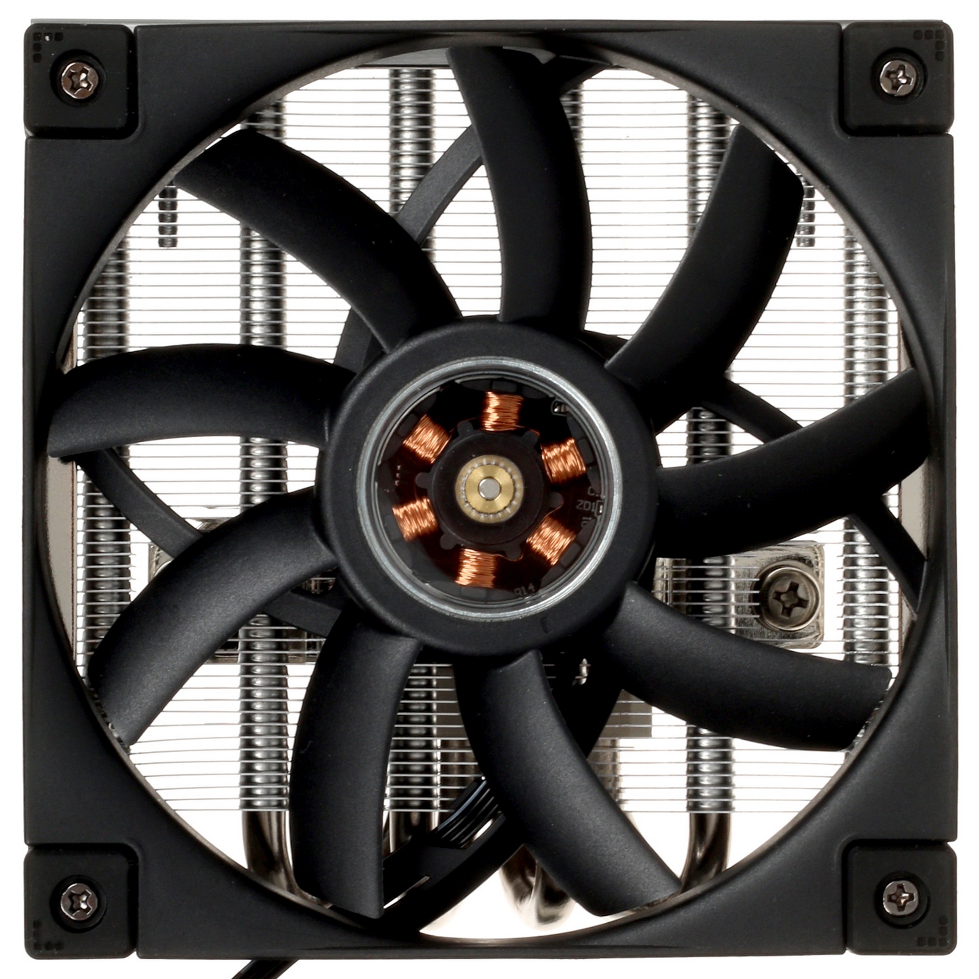 Кулер для процессора DEEPCOOL AN600 черный, 120 мм, алюминий, 1850 об/мин, 24.2 дБ, 4 pin, 180 Вт, 6