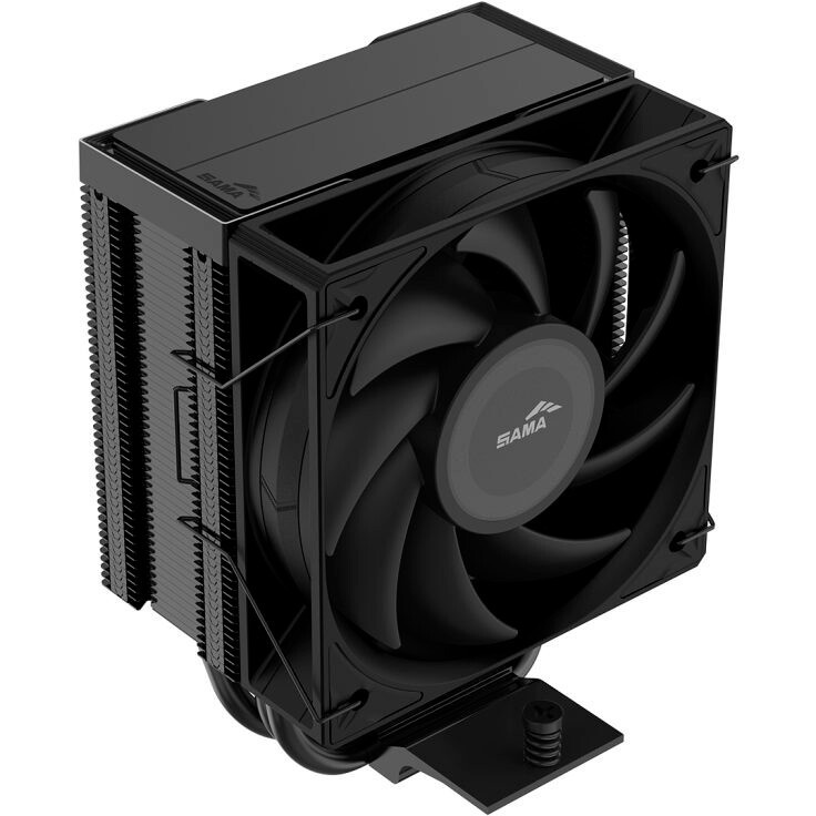 Кулер для процессора SAMA X30 (180W, 4-pin PWM, 133.5mm, 3x6mm, 1x100mm, 50.1CFM, 35.2dBA, 2600RPM,