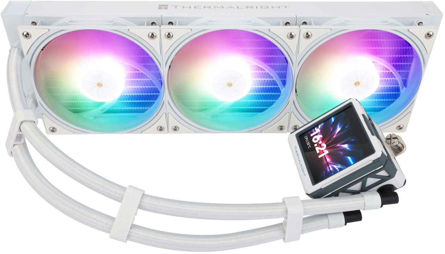 Водяное охлаждение для процессора Water Cooling System Thermalright Frozen Warframe 360 Ultra White