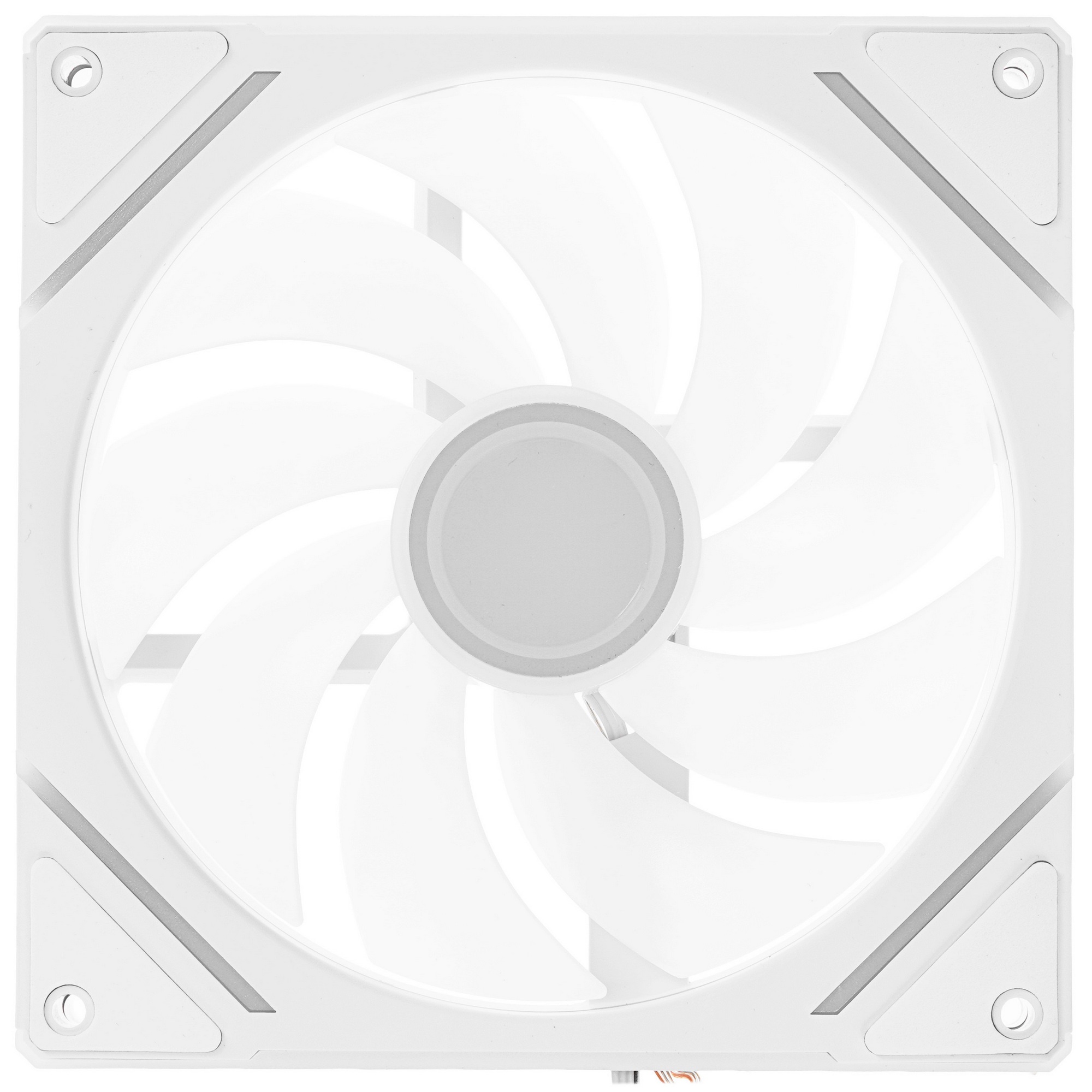 Вентилятор для корпуса Accord ACC-YF14 ARGB 140х140x25 белый 4-pin (ACC-YF14 ARGB белый) brown box