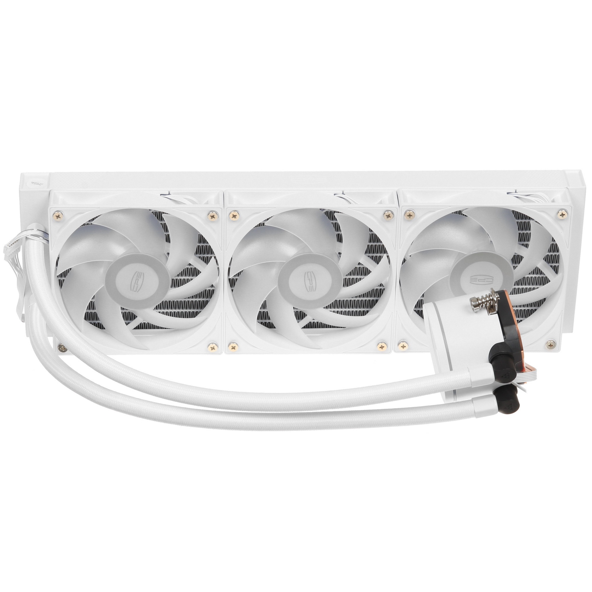 Система охлаждения PCCooler DA360 Pro ARGB Digital WH (300W, 360mm, LED temp., White, ARGB/ Fans: 3x