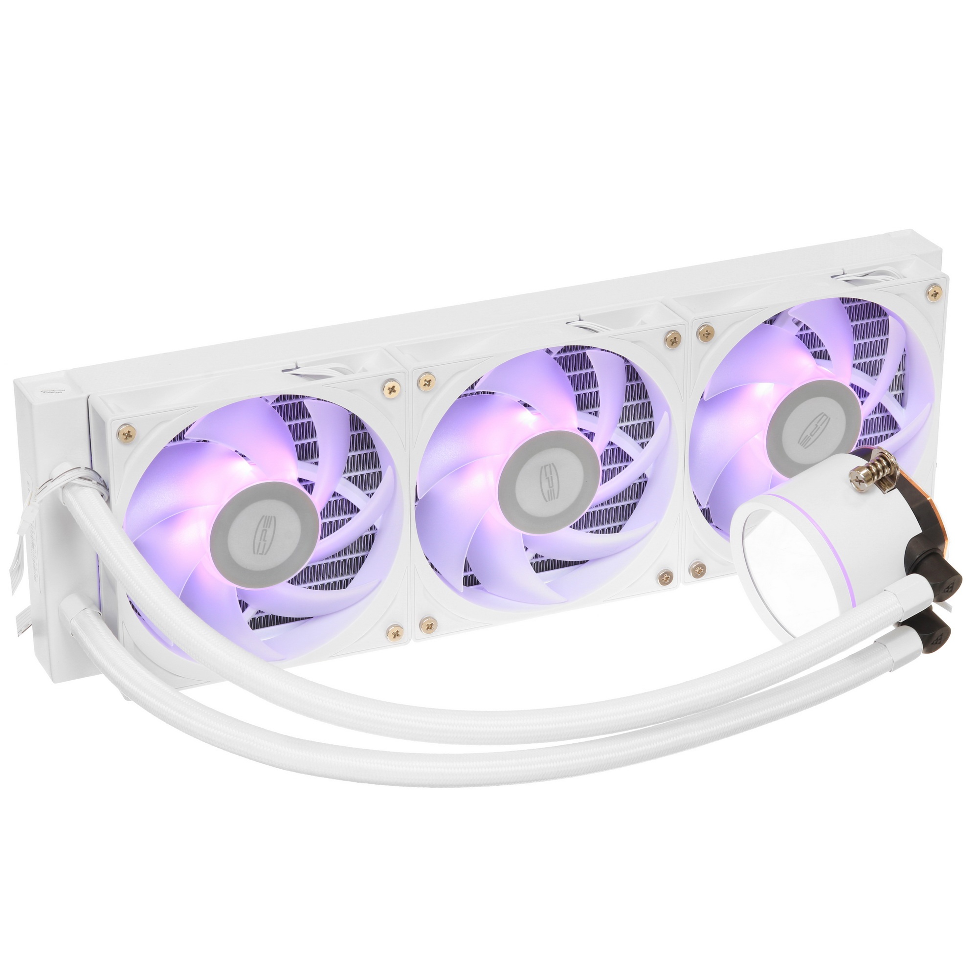 Система охлаждения PCCooler DA360 Pro ARGB Digital WH (300W, 360mm, LED temp., White, ARGB/ Fans: 3x