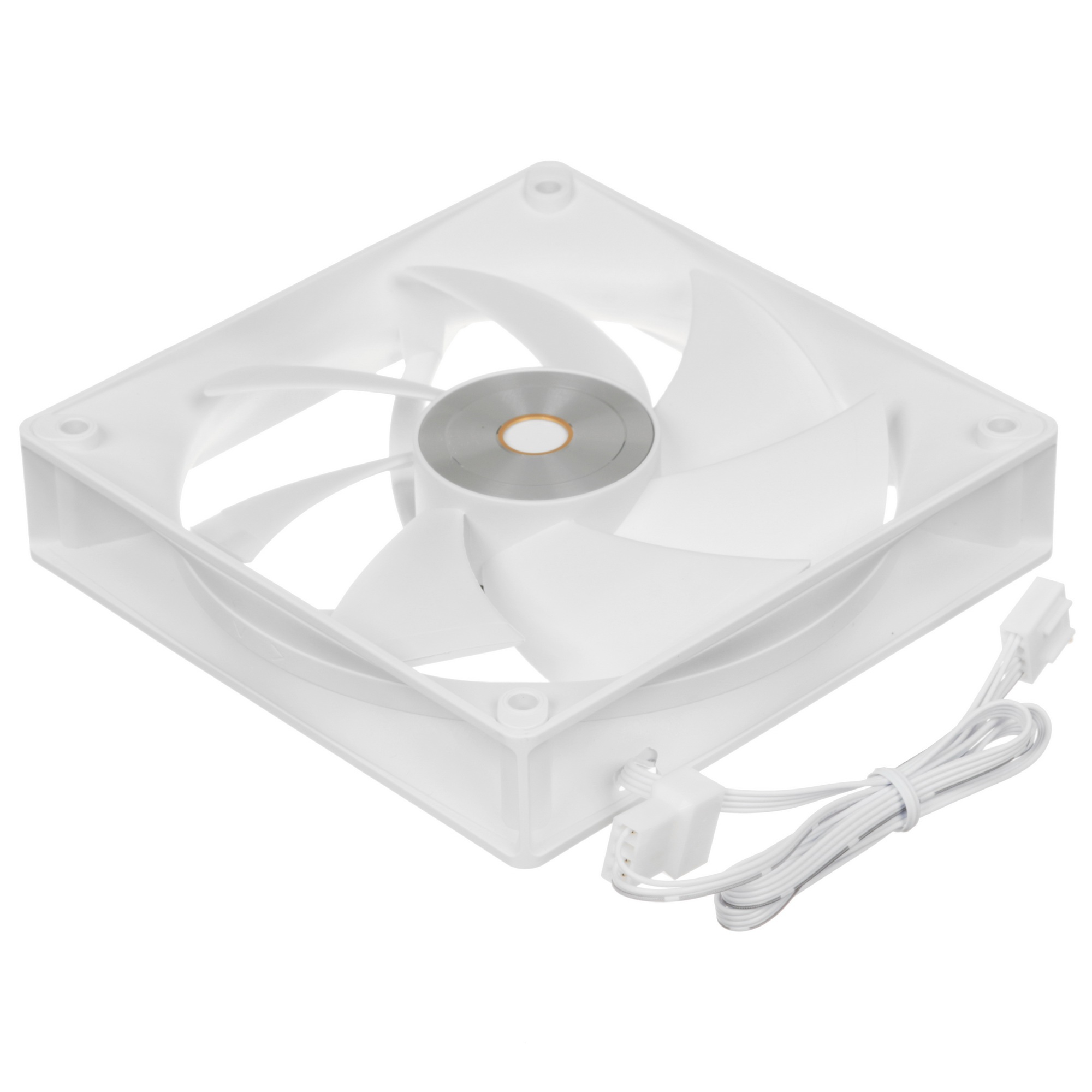 Вентилятор для корпуса Ocypus Delta F12 WH, 120x120x25mm, 4-PIN PWM, 500-2000 RPM, 29 DBA MAX, HYDRO