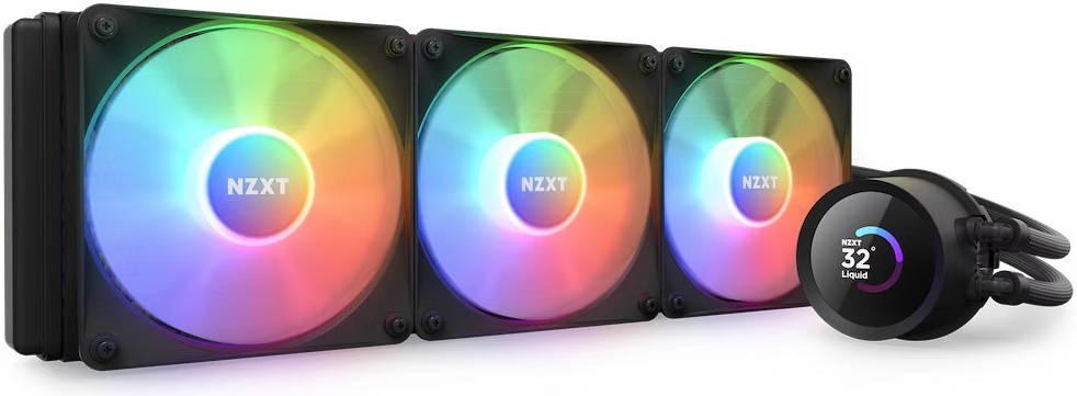Система жидкостного охлаждения для ПК/ Water Cooling System NZXT Kraken 360 RGB (270W, 360mm, LED te