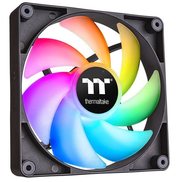 Кулер для корпуса ПК/ Case Cooler NZXT F240 RGB Core (120x120x25mm, 4-pin PWM, RGB, 75.12CFM, 30dBA,
