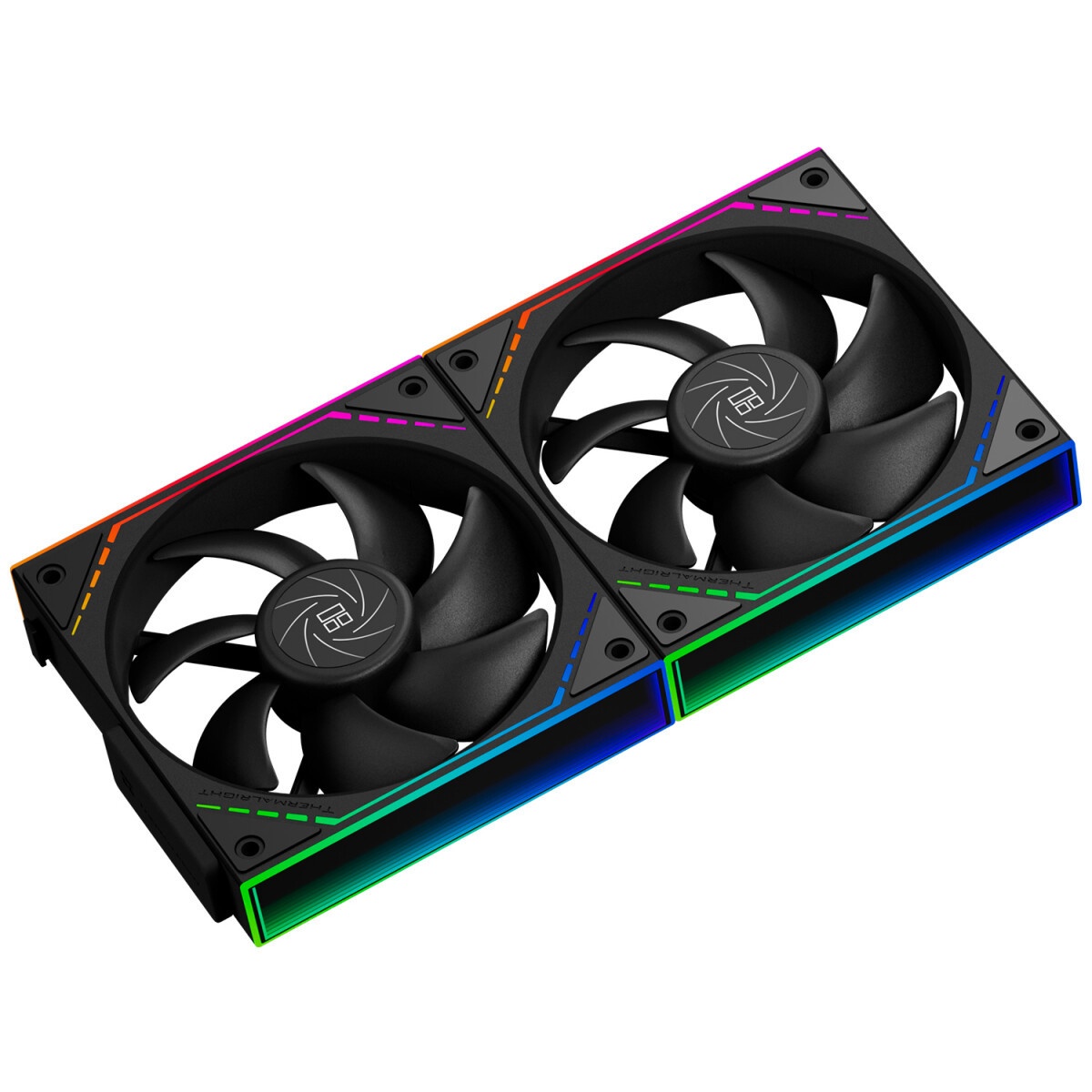 Кулер для корпуса ПК/ Case Cooler NZXT F240 RGB Core (120x120x25mm, 4-pin PWM, RGB, 75.12CFM, 30dBA,
