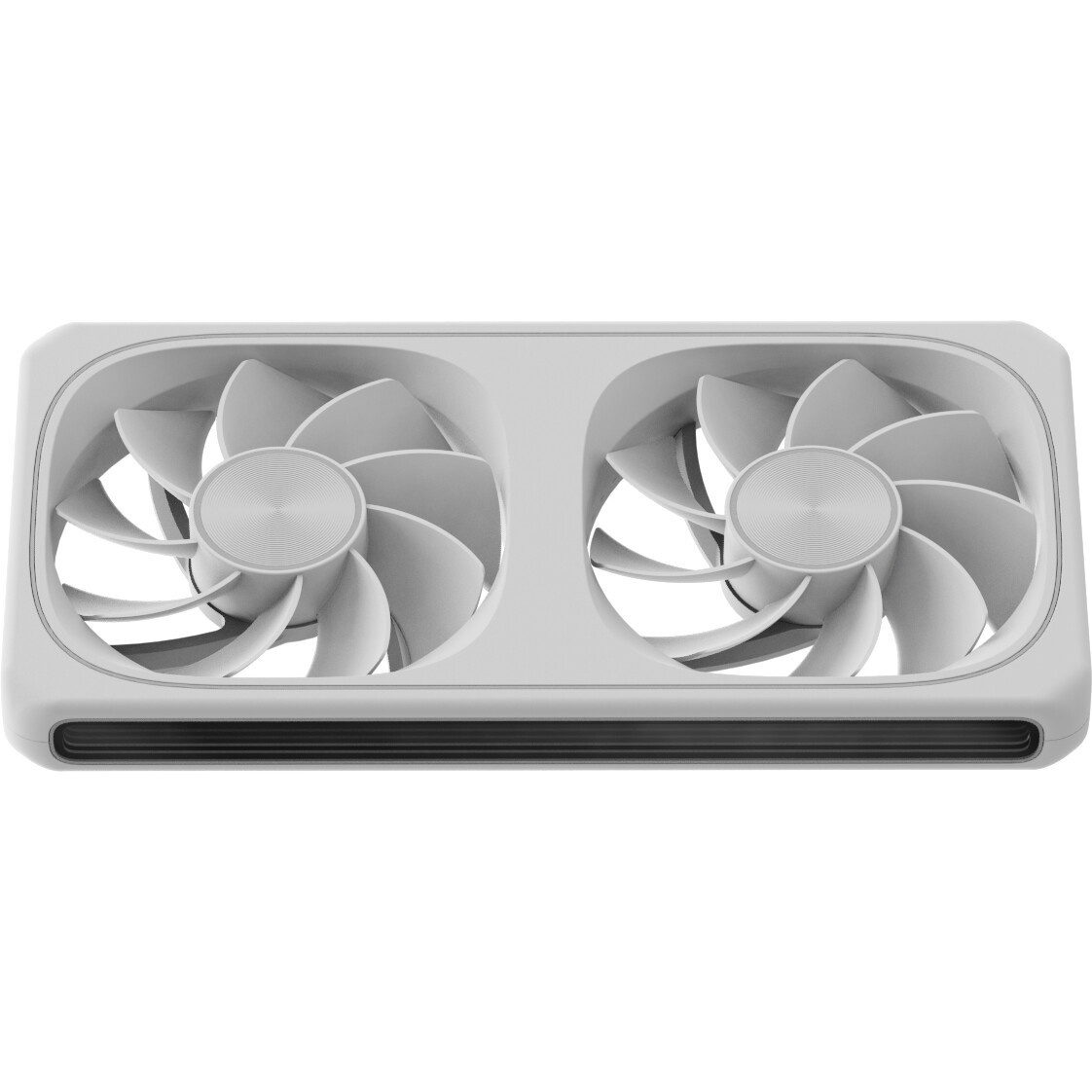 Кулер для корпуса ПК/ Case Cooler NZXT F240 RGB Core (120x120x25mm, 4-pin PWM, RGB, 75.12CFM, 30dBA,