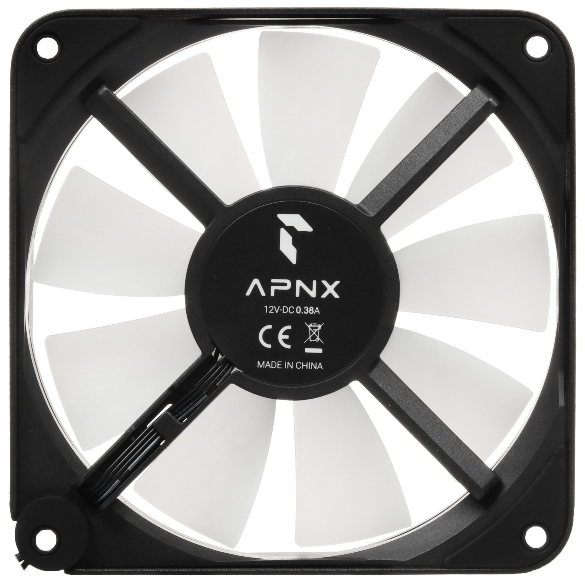 Вентилятор для корпуса Aerocool / Formula APNX FP2-120 PWM ARGB черный, 120 мм, 1800 об/мин, 33 дБ,