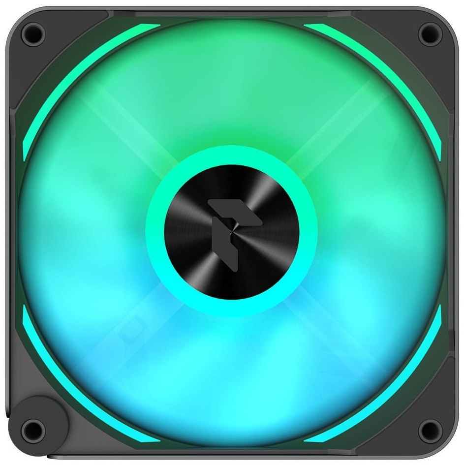 Вентилятор для корпуса Aerocool / Formula APNX FP2-120 PWM ARGB черный, 120 мм, 1800 об/мин, 33 дБ,