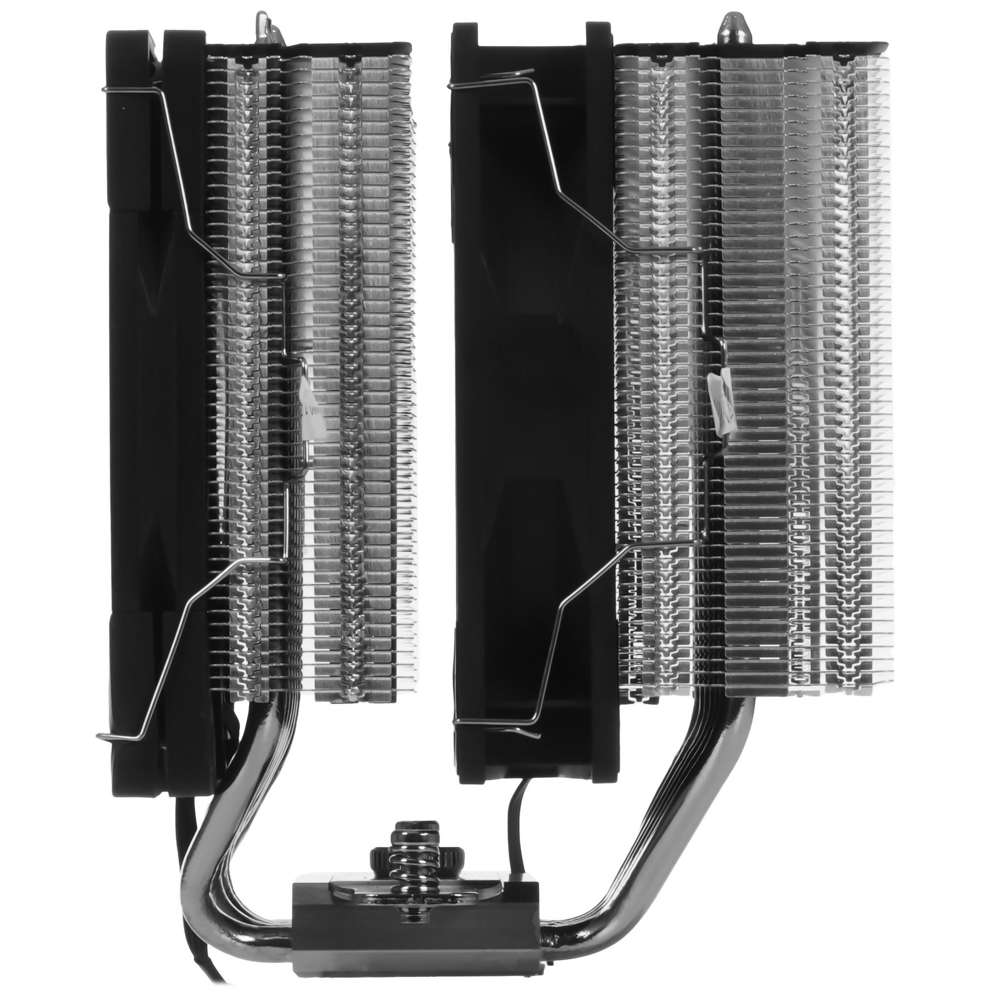 Кулер для процессора Thermalright Royal Knight 120 SE (4-pin PWM, 155mm, Ni/Cu, 6x6mm, 2x120mm, 66.1