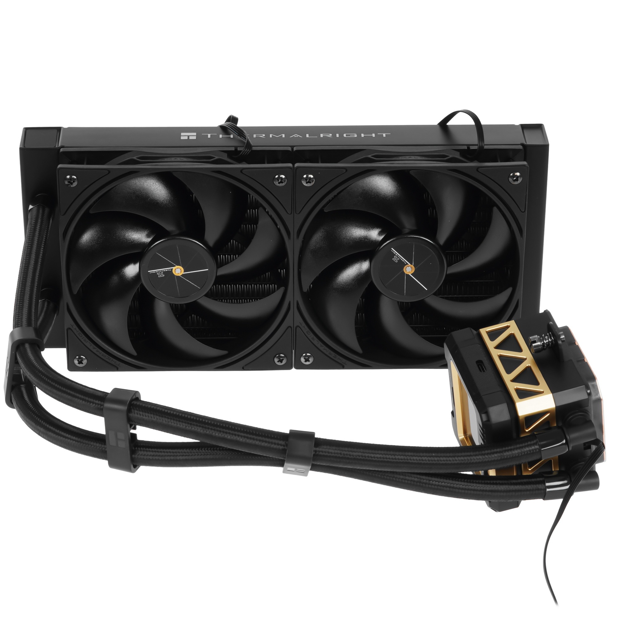 Водяное охлаждение для процессора Thermalright Frozen Warframe SE 240 ARGB Black (240mm, LED temp.,