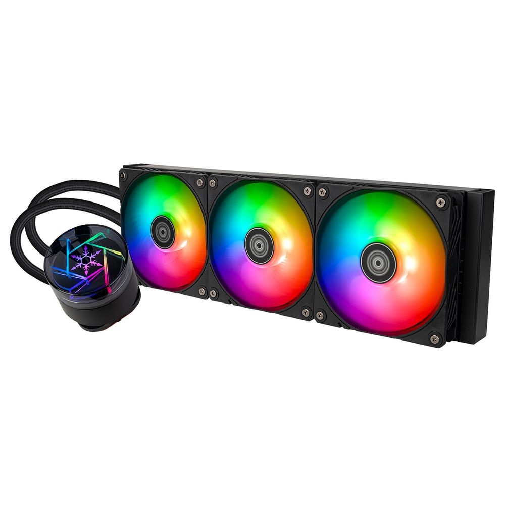 Жидкостная система охлаждения Silverstone SST-NP360-ARGB G53NP360ARGB020 черный
