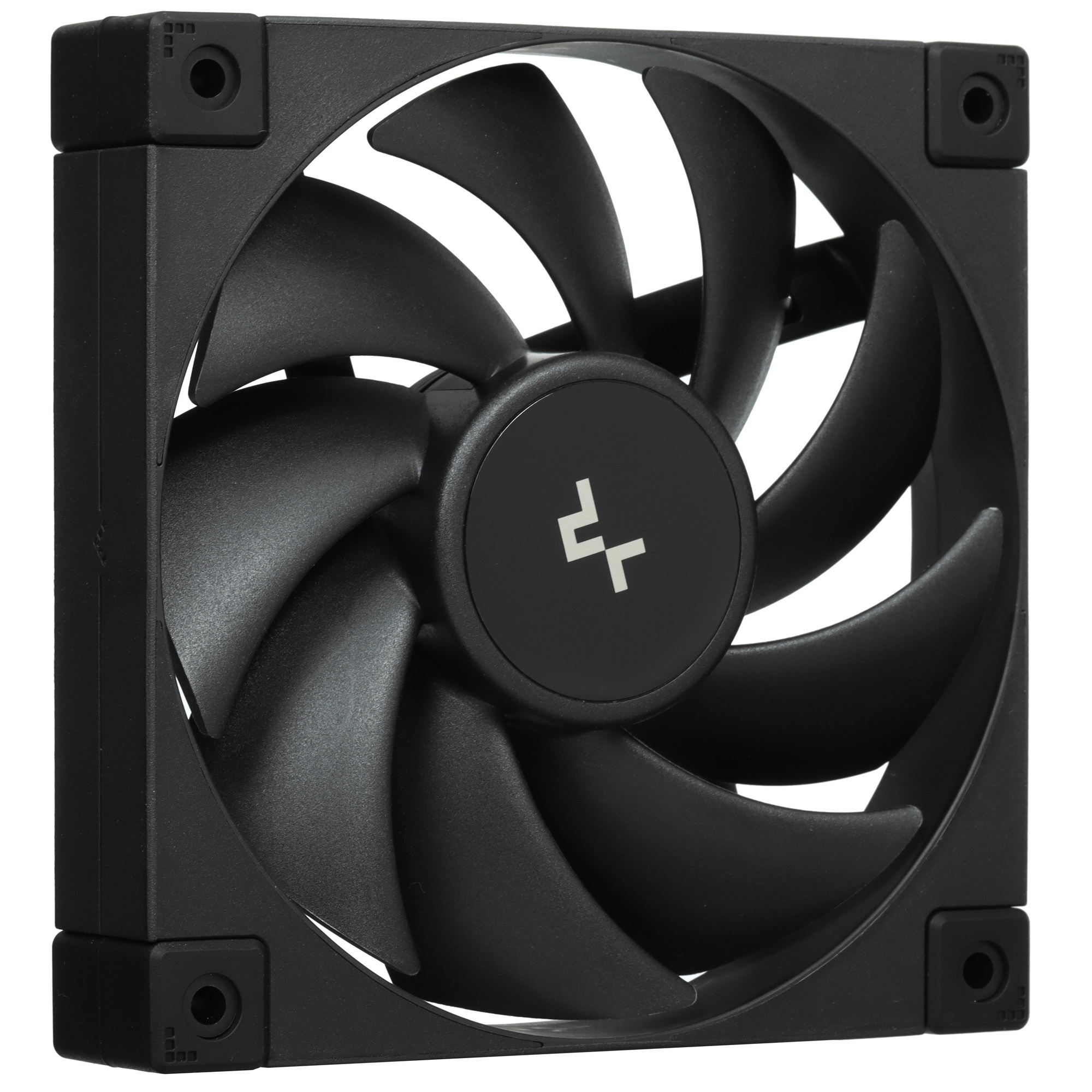 Вентилятор для корпуса DEEPCOOL FD12 черный, 120 мм, 2050 об/мин, 26.9 дБ, 4 pin