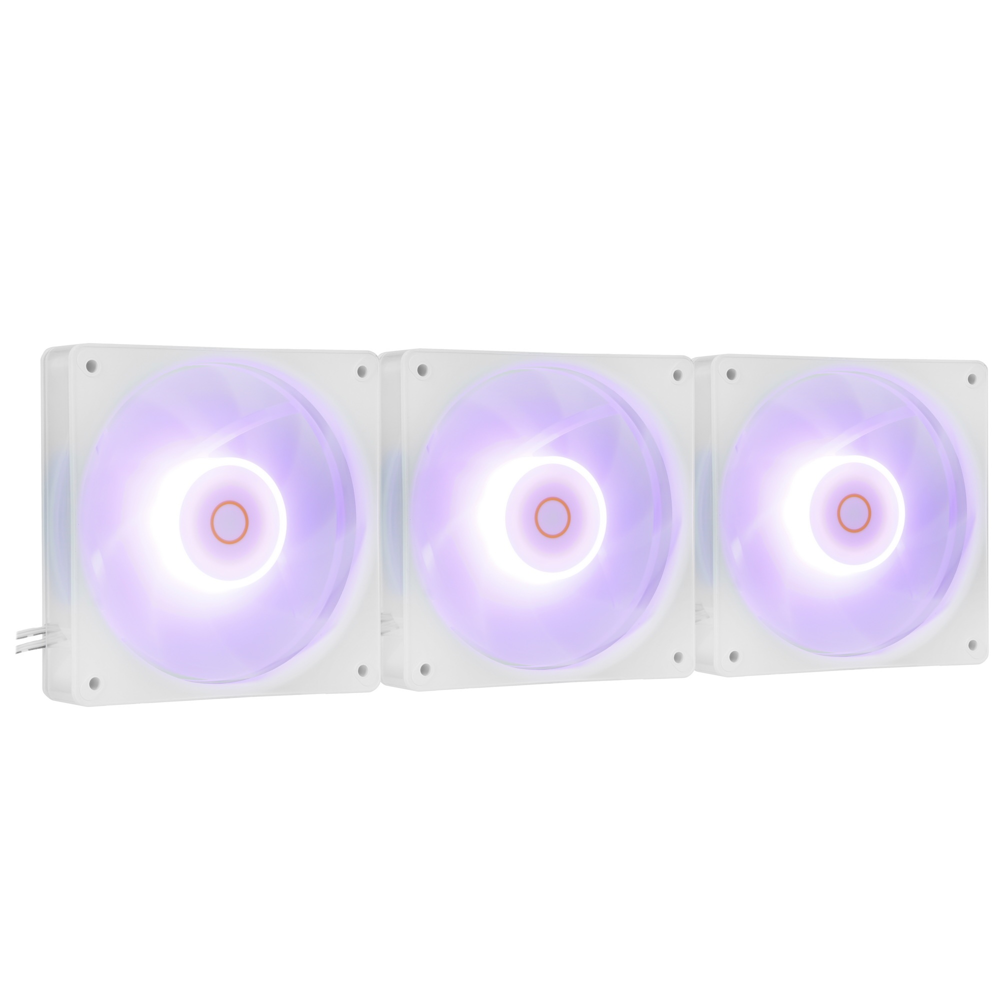 Вентилятор для корпуса Ocypus Gamma F12 Elite WH ARGB 3 IN 1, 120x120x25mm, 4-PIN PWM, 600-1800 RPM,