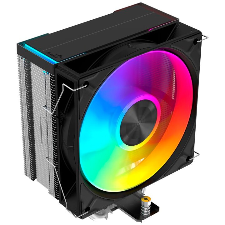Кулер для процессора/ CPU Cooler SAMA A40L (240W, 4-pin PWM, 152mm, 4x6mm, ARGB, 1x120mm, 78CFM, 29d
