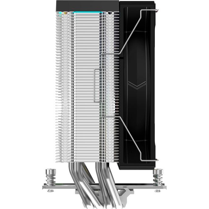Кулер для процессора/ CPU Cooler SAMA A40L (240W, 4-pin PWM, 152mm, 4x6mm, ARGB, 1x120mm, 78CFM, 29d