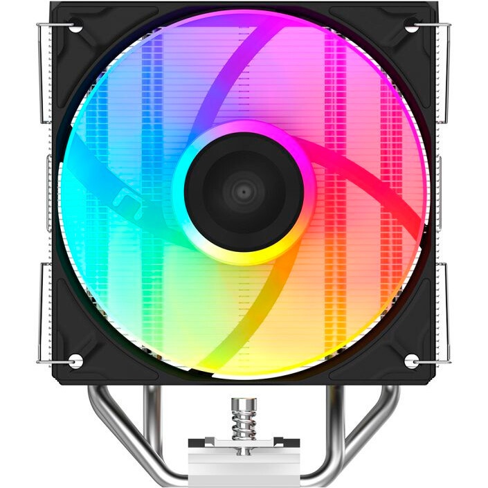 Кулер для процессора/ CPU Cooler SAMA A40L (240W, 4-pin PWM, 152mm, 4x6mm, ARGB, 1x120mm, 78CFM, 29d