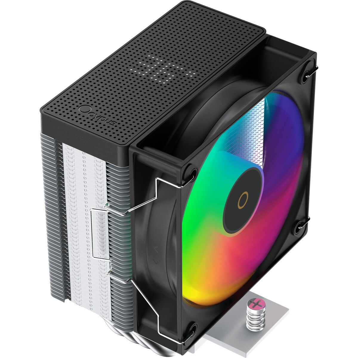 Кулер для процессора/ CPU Cooler SAMA X30L (180W, 4-pin PWM, 133.5mm, 3x6mm, ARGB, 1x100mm, 50.1CFM,