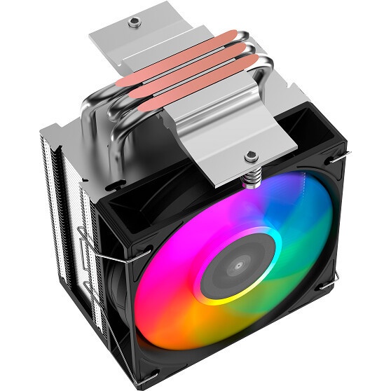 Кулер для процессора/ CPU Cooler SAMA X30L (180W, 4-pin PWM, 133.5mm, 3x6mm, ARGB, 1x100mm, 50.1CFM,