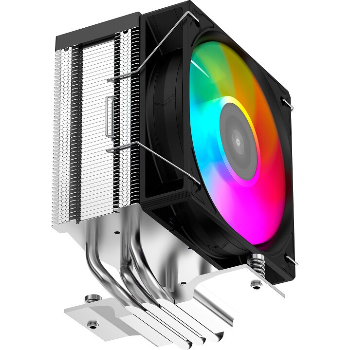 Кулер для процессора/ CPU Cooler SAMA X30L (180W, 4-pin PWM, 133.5mm, 3x6mm, ARGB, 1x100mm, 50.1CFM,