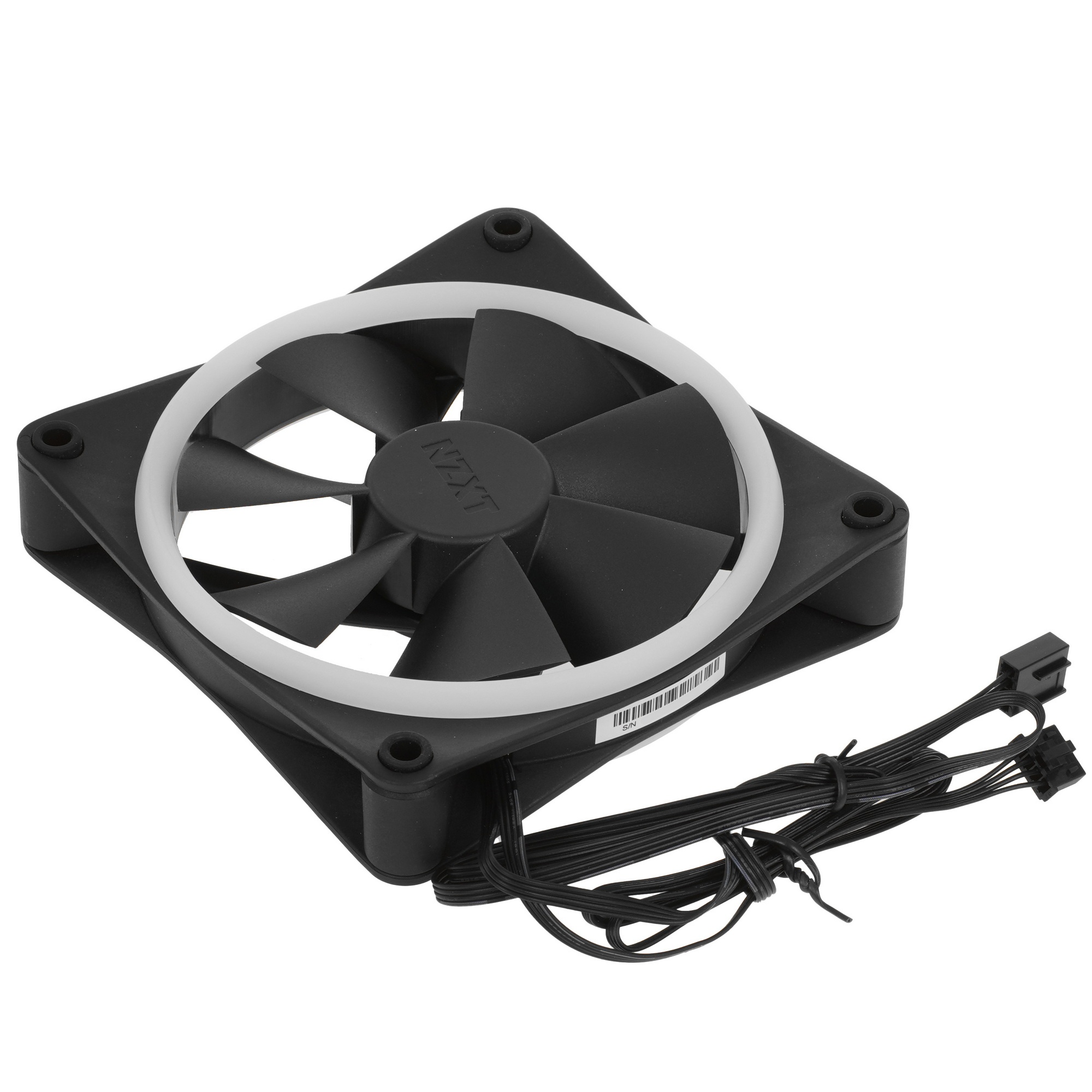 Кулер для корпуса ПК/ Case Cooler NZXT F120 RGB DUO Triple Pack (120x120x25mm, 4-pin PWM, RGB, 48.58