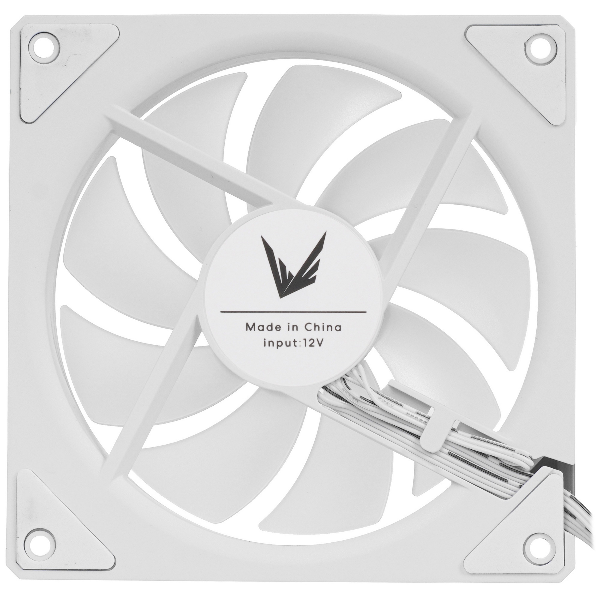 Вентилятор для корпуса Aerocool / Formula Floe 12WH ARPW ARGB белый, 120 мм, 1500 об/мин, 26.8 дБ, 4