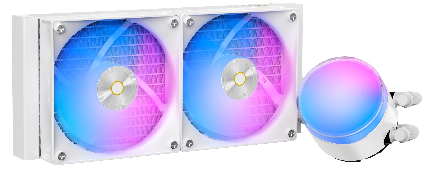 Система охлаждения Ocypus Delta L24 WH ARGB V2 White 280W/ All Intel/ AMD AM* / Screws