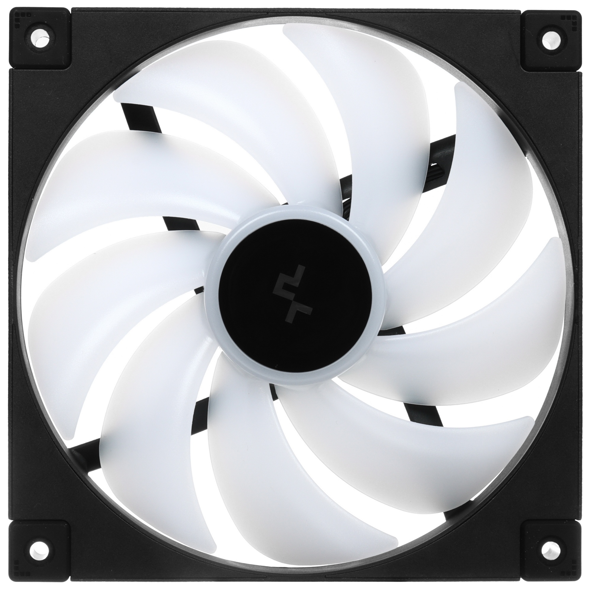 Вентилятор для корпуса DEEPCOOL FD14 ARGB черный, 140 мм, 1650 об/мин, 25.2 дБ, 4 pin
