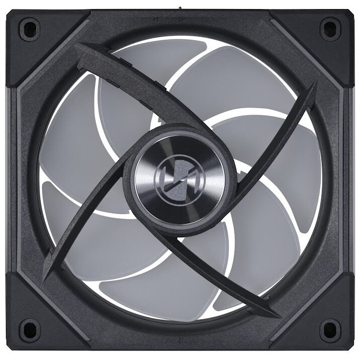 Кулер для корпуса ПК/ Case Cooler NZXT F120 RGB Core (120x120x25mm, 4-pin PWM, RGB, 78.86CFM, 33.88d
