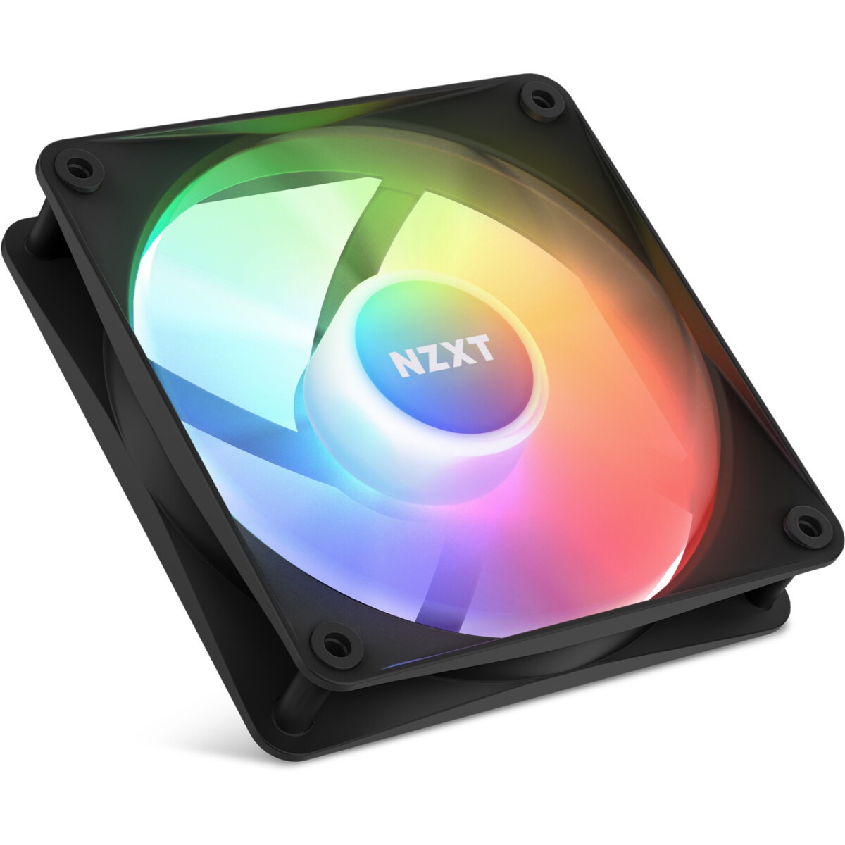 Кулер для корпуса ПК/ Case Cooler NZXT F120 RGB Core (120x120x25mm, 4-pin PWM, RGB, 78.86CFM, 33.88d