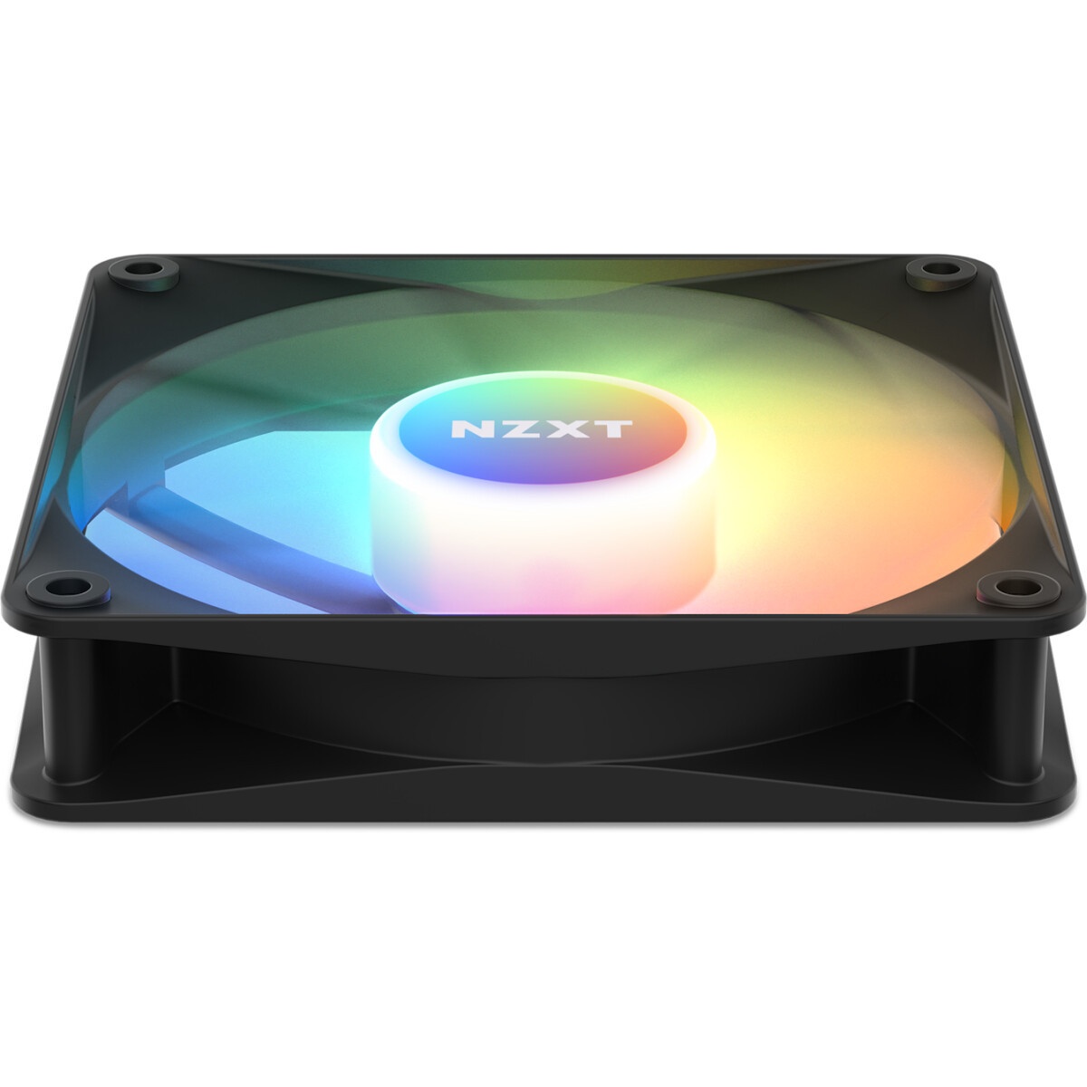 Кулер для корпуса ПК/ Case Cooler NZXT F120 RGB Core (120x120x25mm, 4-pin PWM, RGB, 78.86CFM, 33.88d