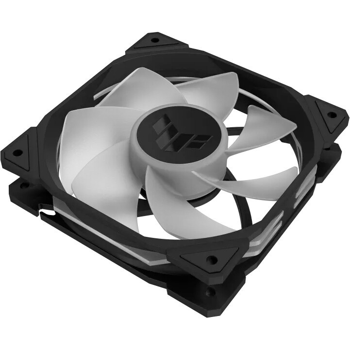 Кулер для корпуса ПК/ Case Cooler NZXT F120 RGB Core (120x120x25mm, 4-pin PWM, RGB, 78.86CFM, 33.88d