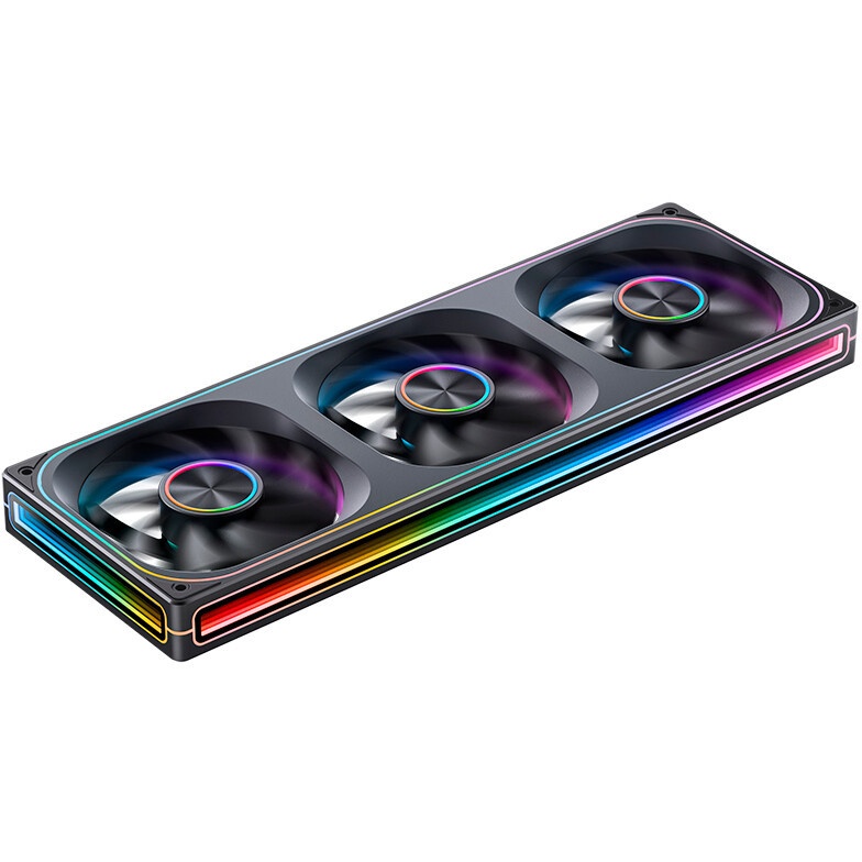 Кулер для корпуса ПК/ Case Cooler NZXT F120 RGB Core Triple Pack (120x120x25mm, 4-pin PWM, RGB, 78.8