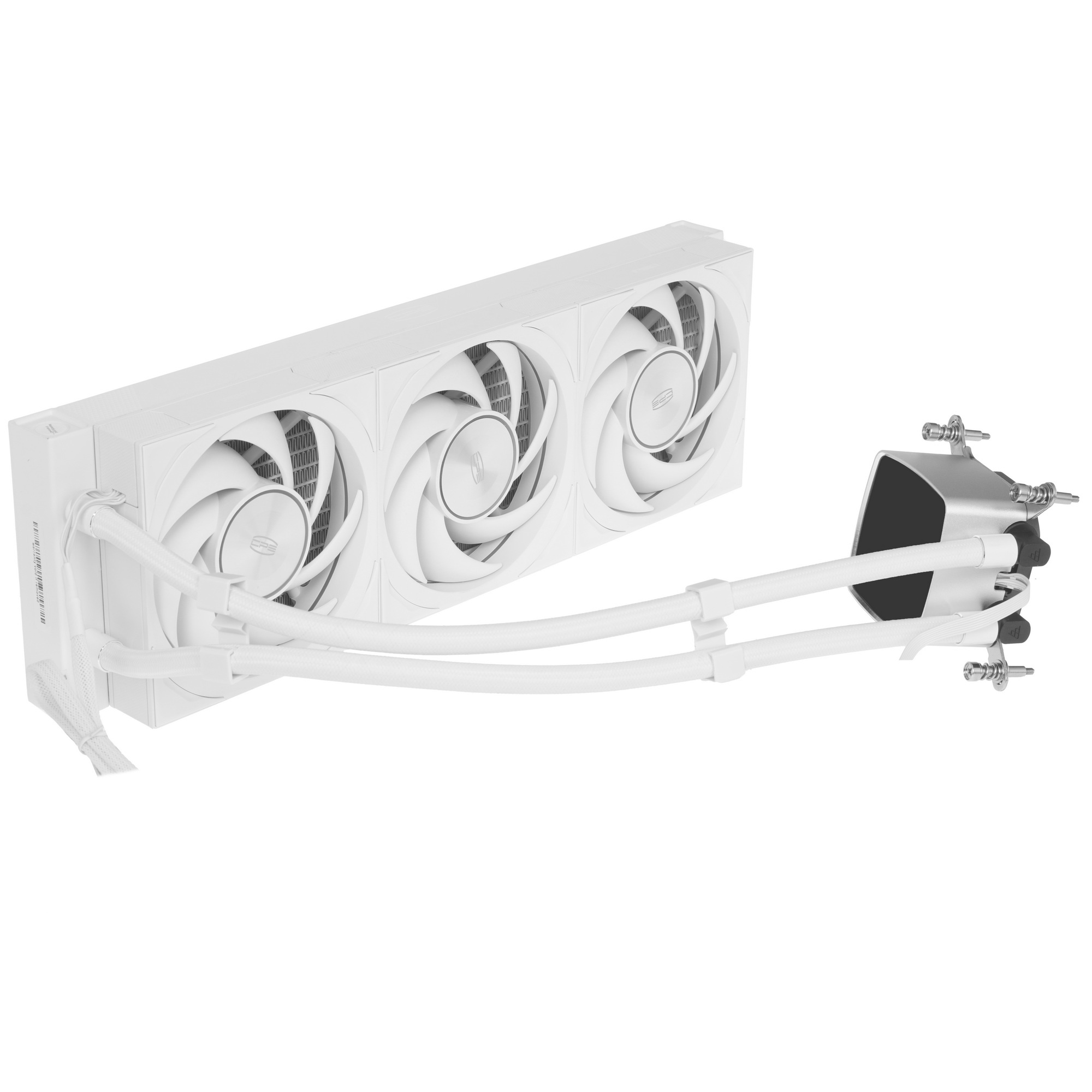 Система охлаждения PCCooler DT360 ARGB Display WH (300W, 360mm, LED temp., White, ARGB/ Fans: 3x120m