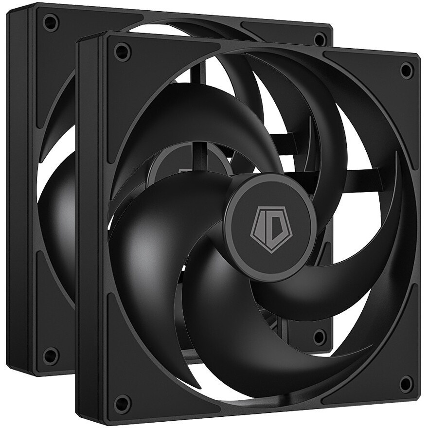 Кулер для корпуса ПК/ Case Cooler NZXT F140 RGB Core Twin Pack (140x140x25mm, 4-pin PWM, RGB, 89.48C