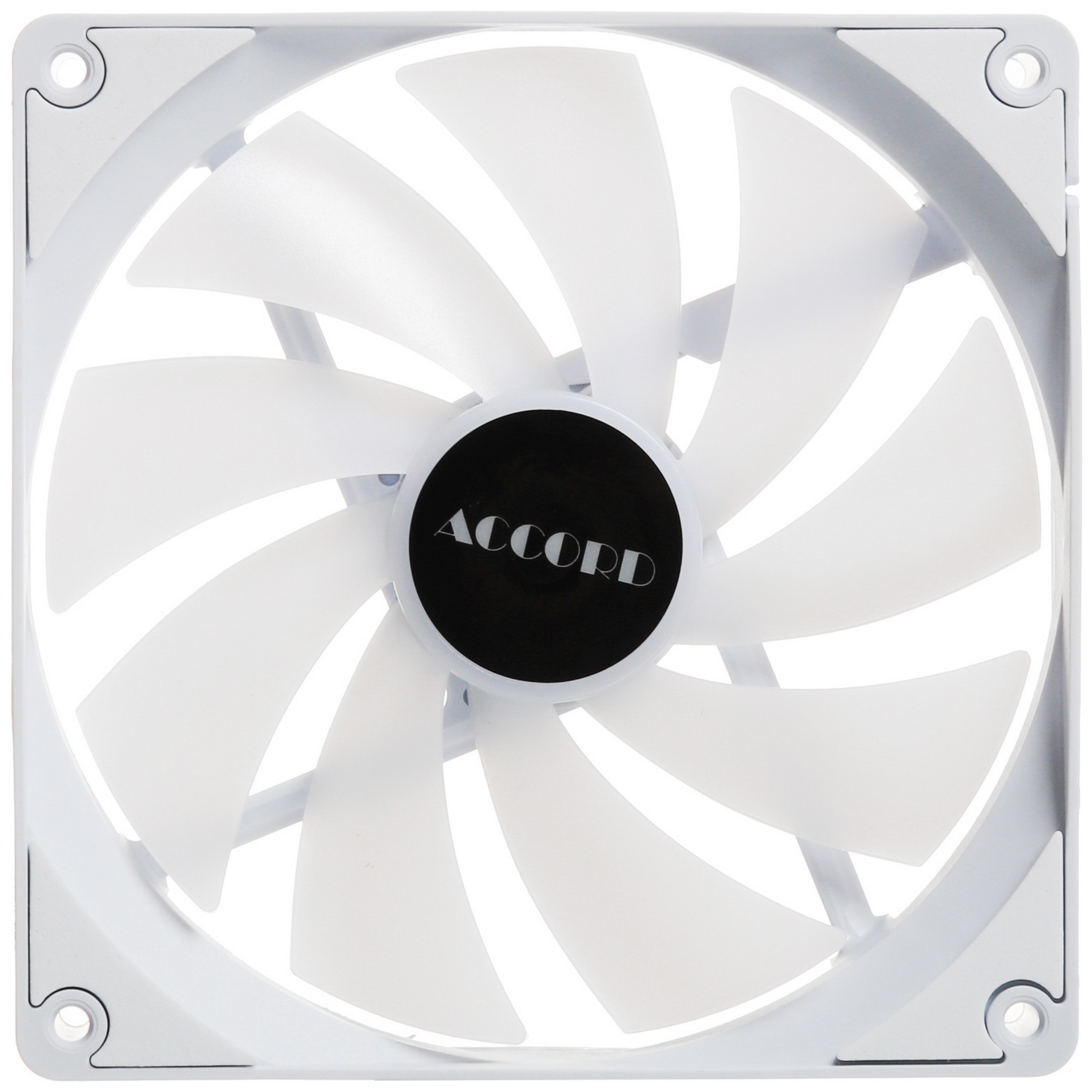 Вентилятор для корпуса Accord ACC-C14 ARGB 140х140x25 белый 3-pin 26дБ (ACC-C14 ARGB белый) brown bo