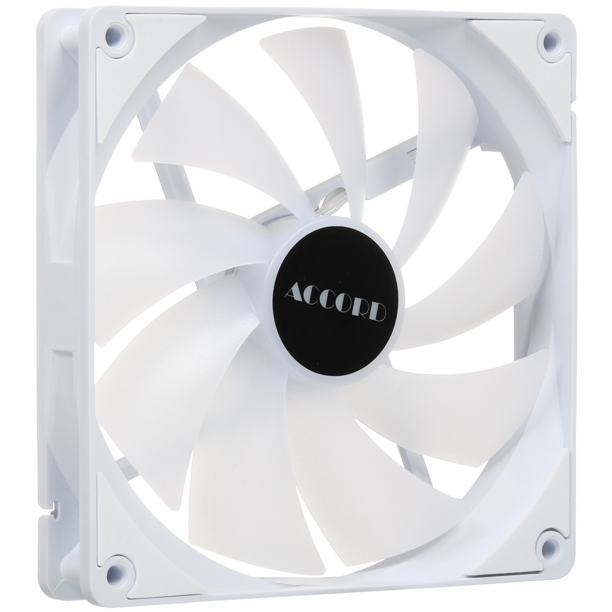 Вентилятор для корпуса Accord ACC-C14 ARGB 140х140x25 белый 3-pin 26дБ (ACC-C14 ARGB белый) brown bo