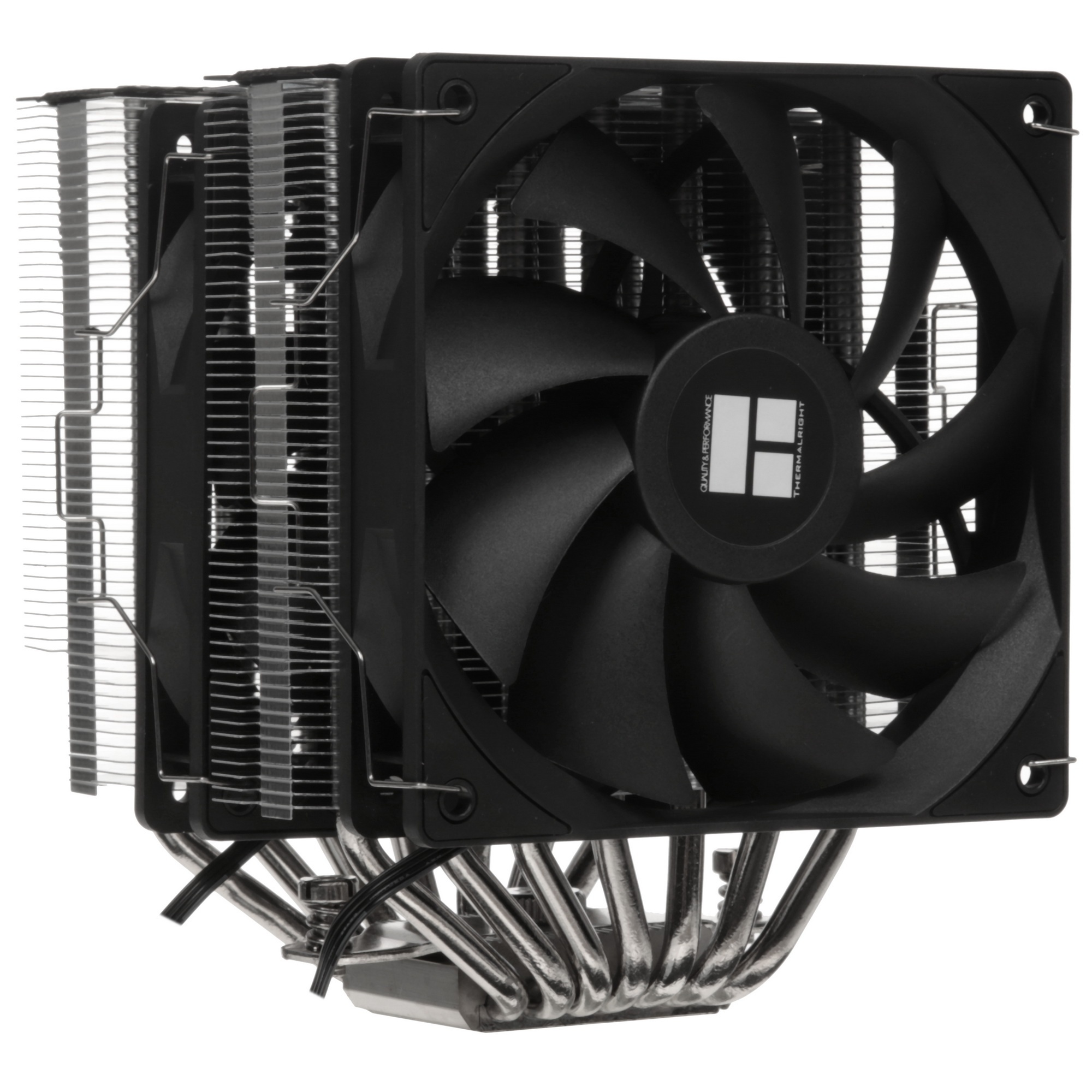 Кулер для процессора Thermalright Phantom Spirit 120 (4-pin PWM, 157mm, Ni/CU, 7x6mm, 2x120mm, 66.17