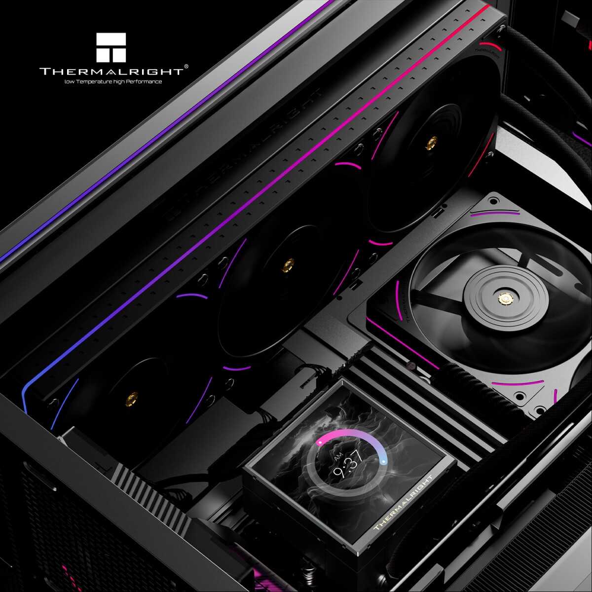 Водяное охлаждение для процессора Water Cooling System Thermalright Frozen Warframe Pro 360 MEW Argb