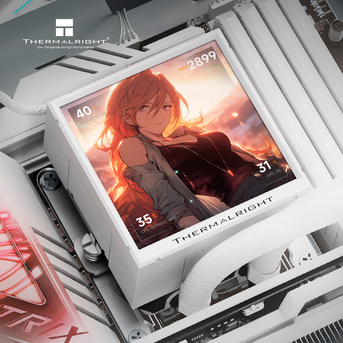 Водяное охлаждение для процессора Water Cooling System Thermalright Frozen Warframe Pro 360 MEW Argb