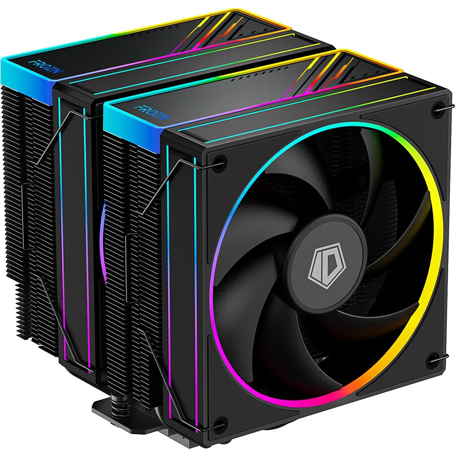 Кулер для процессора/ CPU Cooler SAMA A60L (265W, 4-pin PWM, 156.5mm, 6x6mm, ARGB, 2x120mm, 78CFM, 2