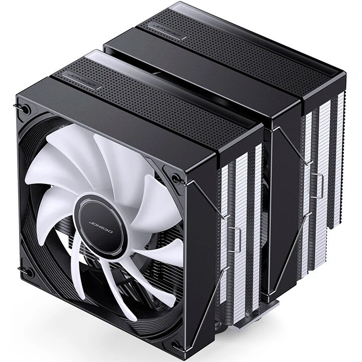 Кулер для процессора/ CPU Cooler SAMA A60L (265W, 4-pin PWM, 156.5mm, 6x6mm, ARGB, 2x120mm, 78CFM, 2