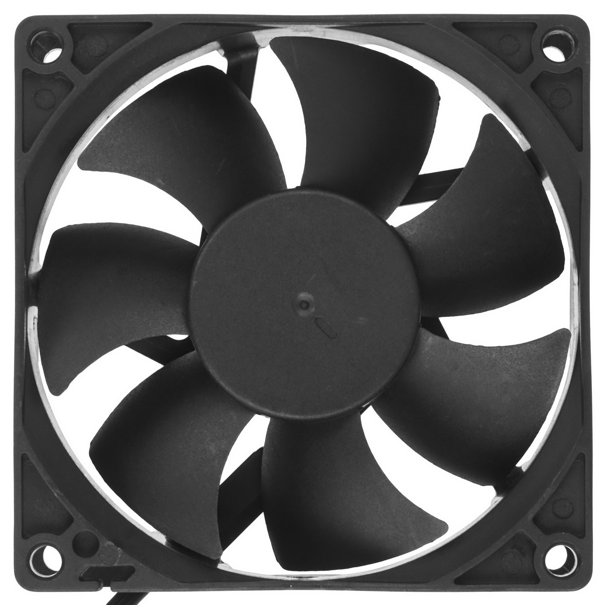 Вентилятор для корпуса Digma DFAN-80 черный, 80 мм, 1800 об/мин, 23 дБ, 4 pin